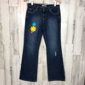 Floral embellished Tommy Hilfiger jeans (32)